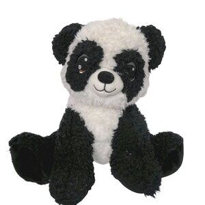 Build A Bear Workshop Baby Black White Panda Bear Plush Stuffed Animal 12.5"